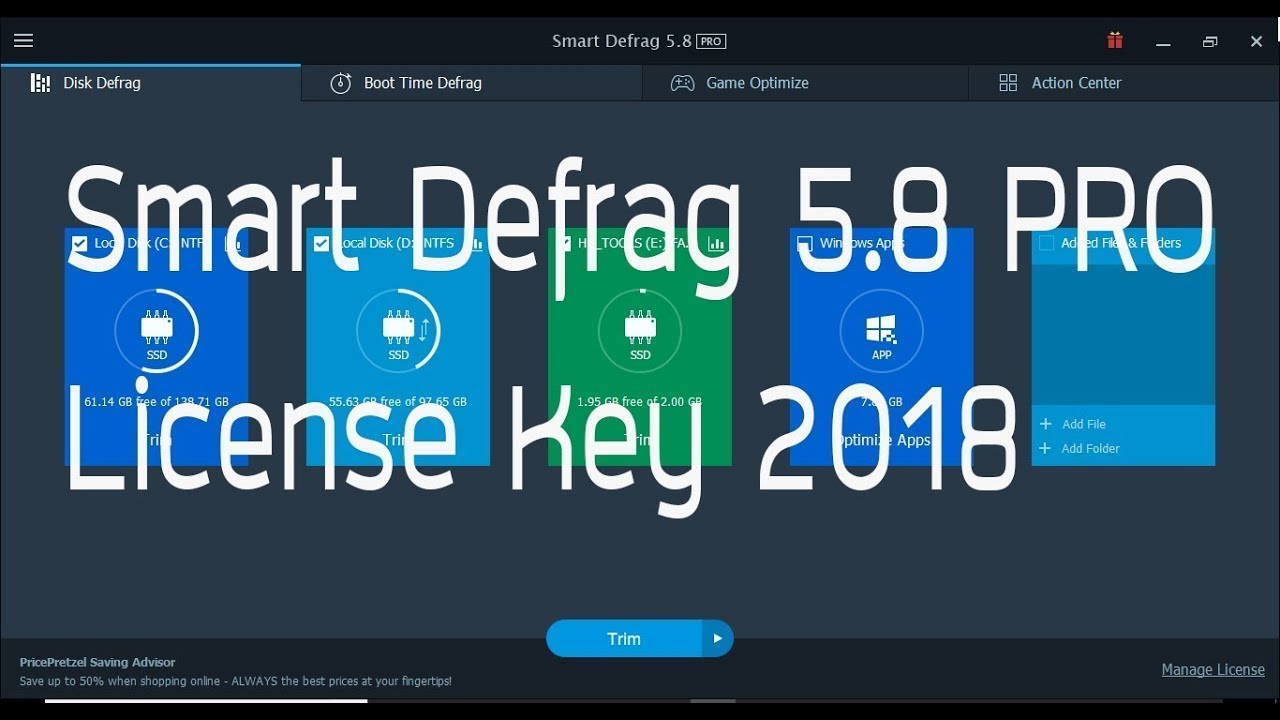 Iobit smart defrag 5 key